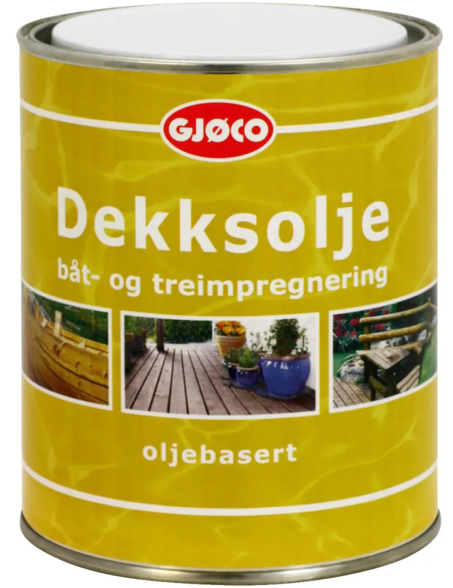 Båtutstyr & Båtpleie^Gjøco Dekksolje 0,75 liter -