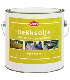 Båtutstyr & Båtpleie^Gjøco Dekksolje 3 liter -