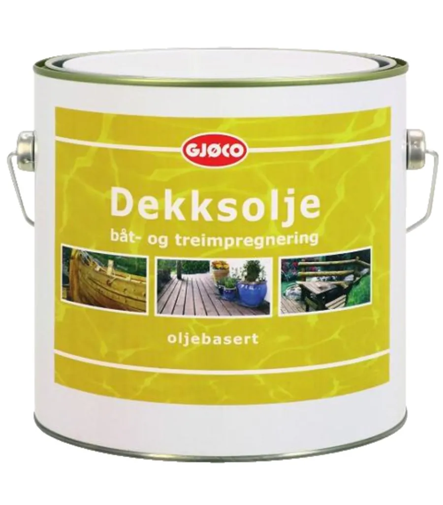 Båtutstyr & Båtpleie^Gjøco Dekksolje 3 liter -