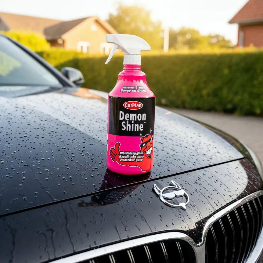 Rengjørings- & Poleringsmidler^Demon Pour on Shine superglans 1 liter