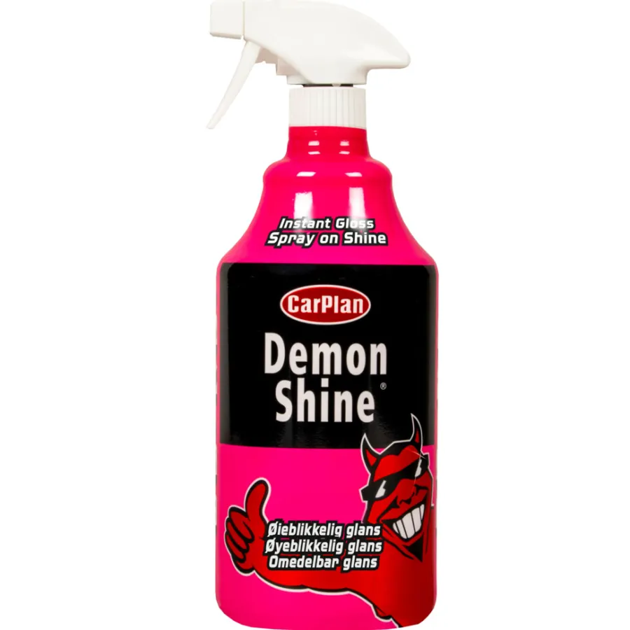 Rengjørings- & Poleringsmidler^Demon Pour on Shine superglans 1 liter