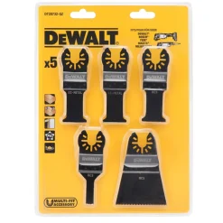 Sagblader^Dewalt sagbladsett til multiverktøy - 5 pk.