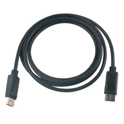 Kabler & Adaptere^Elworks Displayport kabel 2 meter svart