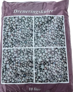 Jord^ Dreneringskuler 10 liter