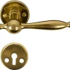 Dørhåndtak & Nøkkelsylindere^Home it Dørhåndtak 110 mm innvendig messing