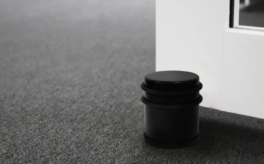 Dørstoppere^Home it Dørstopper frittstående Ø62 x 75 mm matt svart