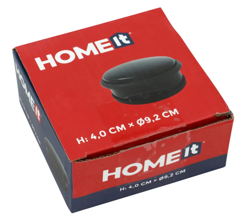 Dørstoppere^Home it Dørstopper Ø92 mm matt svart