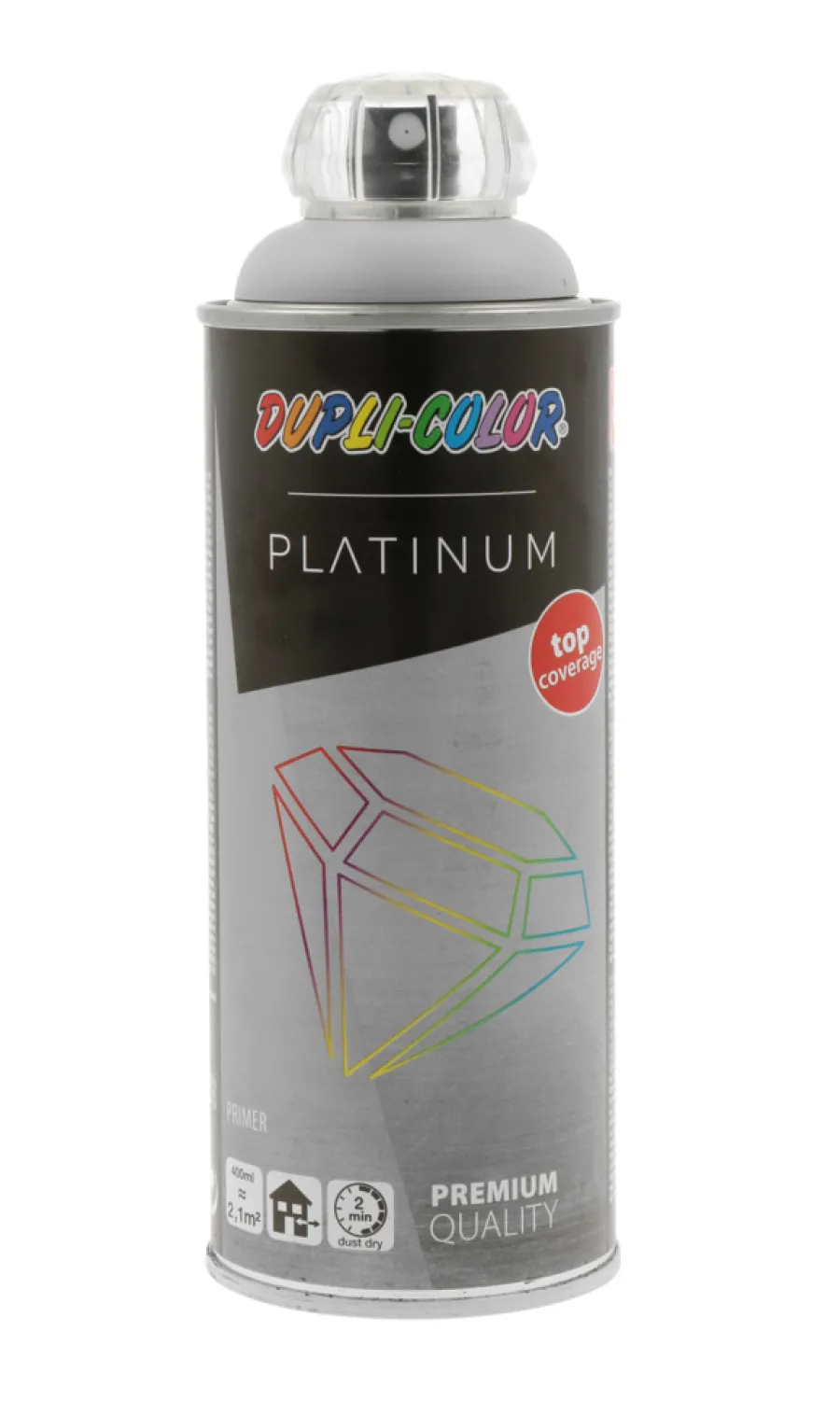 Spraymaling^Dupli-Color Platinum primer 400 ml Grå