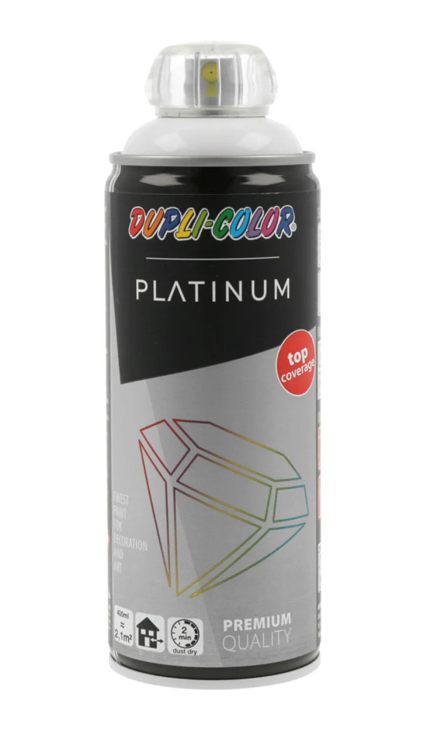 Spraymaling^Dupli-Color Platinum spraymaling blank Hvit