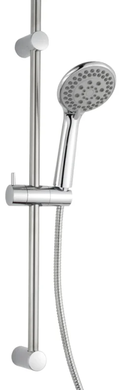 Dusjhoder & -Slanger^REN Dusjsett Ø100 mm krom -