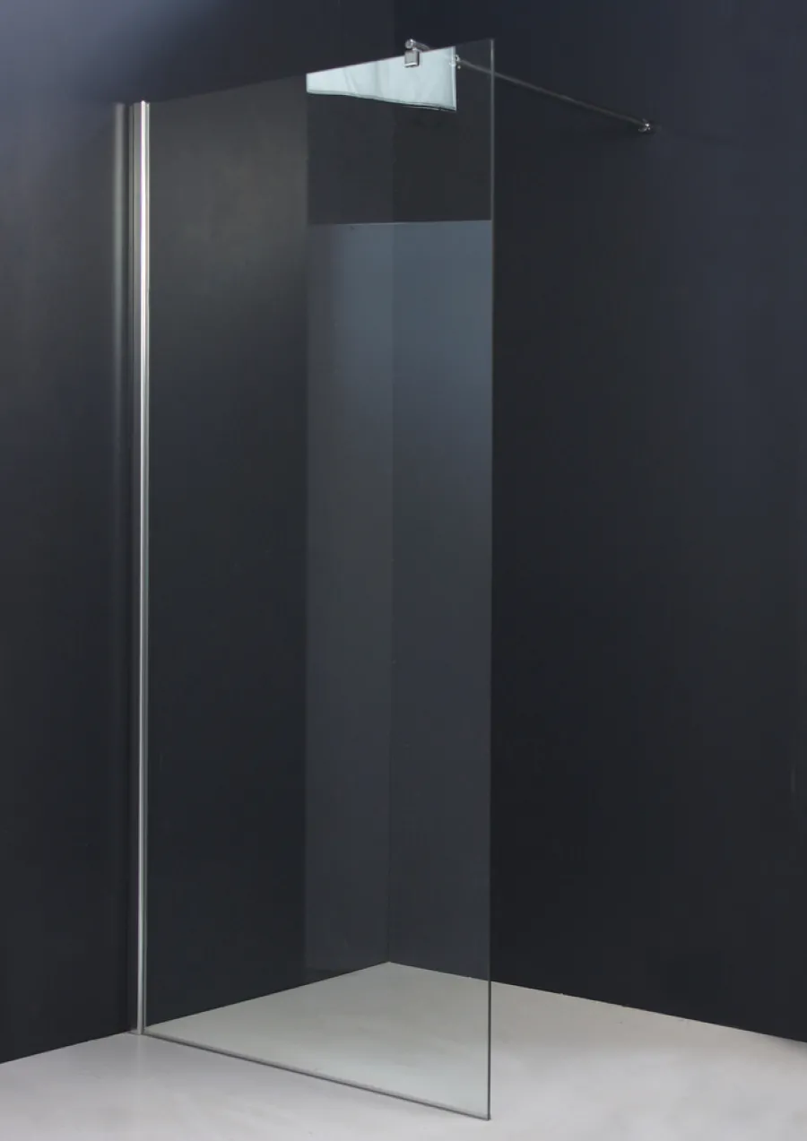 Dusjkabinett^BathZone Dusjvegg 80 x 190 cm -