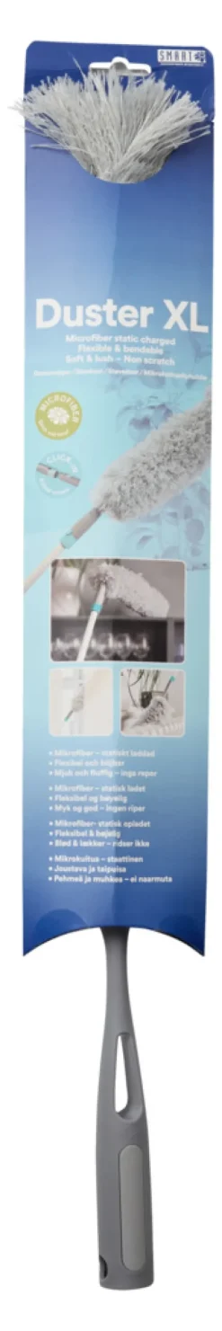 Rengjøringsartikler^Smart Microfiber System Duster 66 cm med klikk-system – Smart