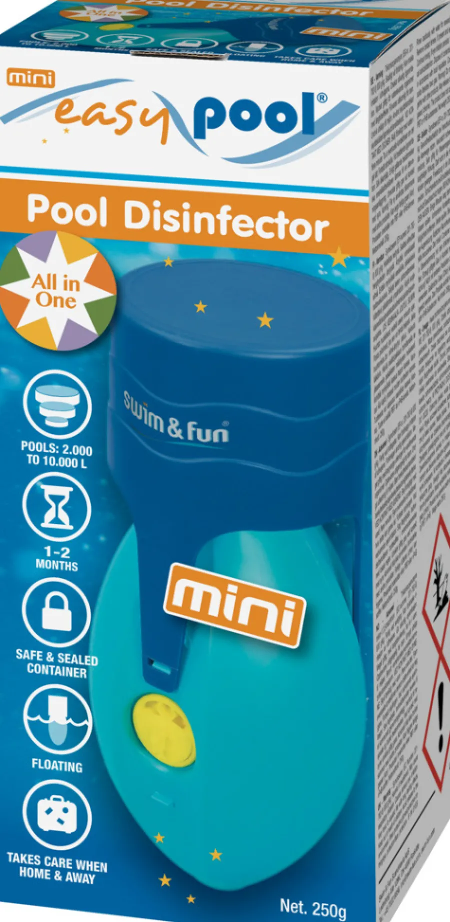 Bassengtilbehør & Pleie^Swim & Fun EasyPool Mini bassengpleie -