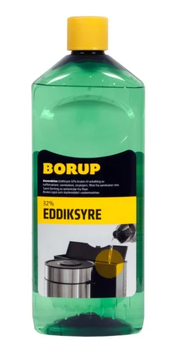 Øvrige Kjemikalier^Borup Eddiksyre 32 % 1 liter