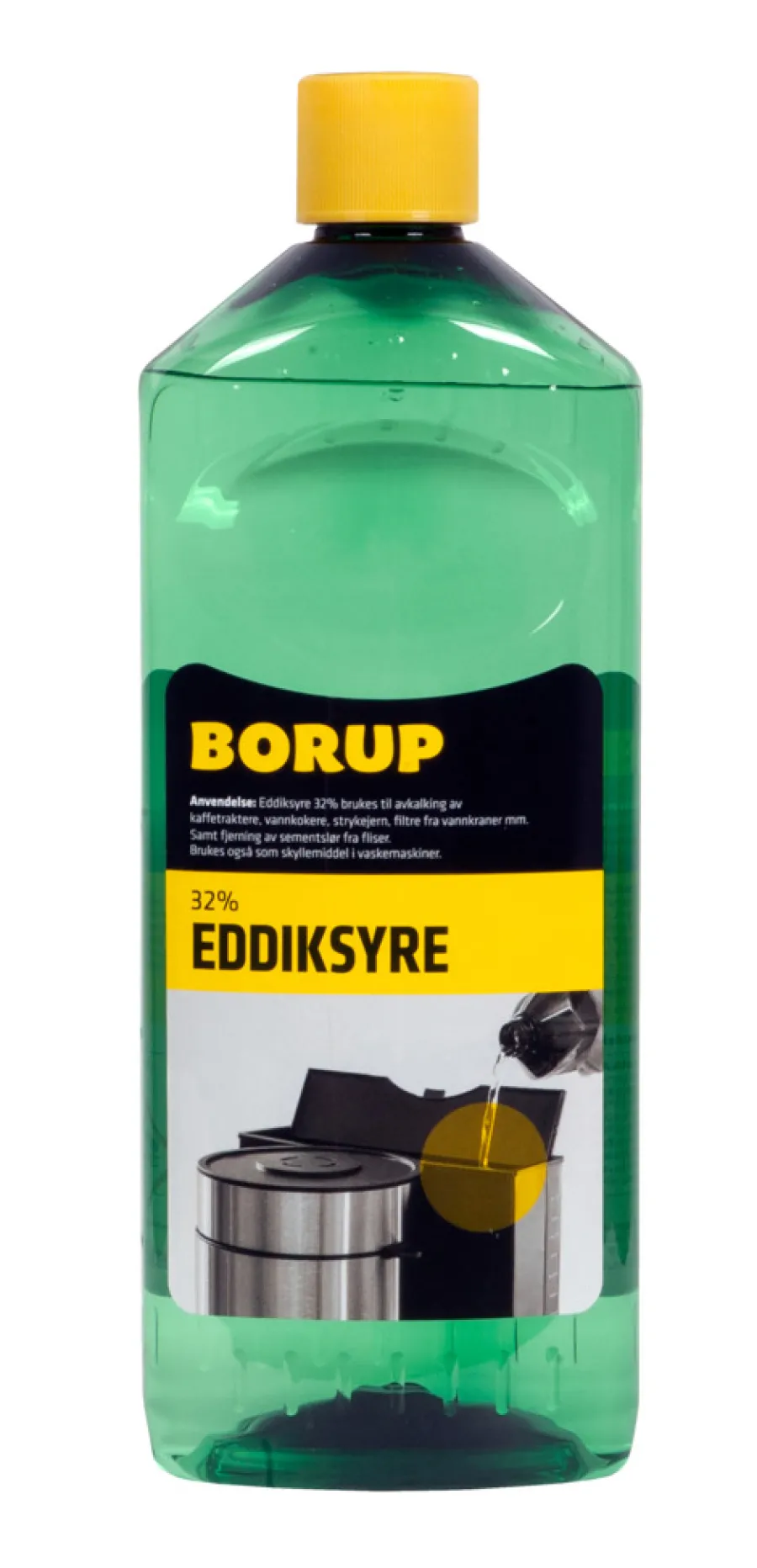 Øvrige Kjemikalier^Borup Eddiksyre 32 % 1 liter
