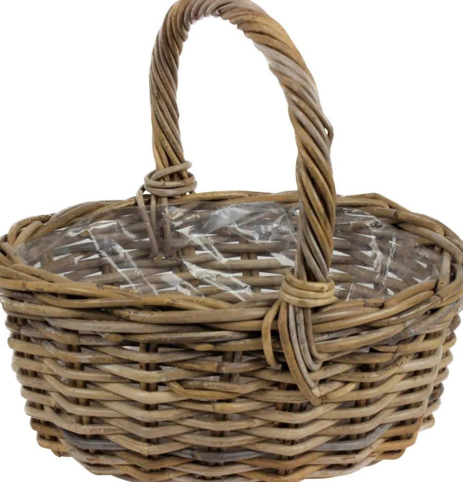 Krukker^Scan-Pot Elna kurv m/plast og hank Ø45 cm -