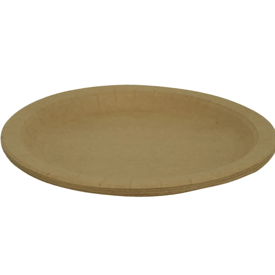 Husholdningsartikler|Borddekking^ Engangstallerken i papir Ø23 cm 10 stk.