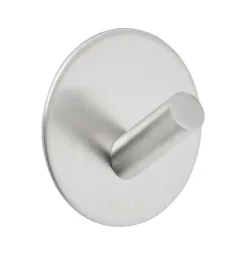 Håndkleholdere|Knagger & Knaggrekker^Beslagsboden Enkel krok selvklebende Ø48 mm - børstet