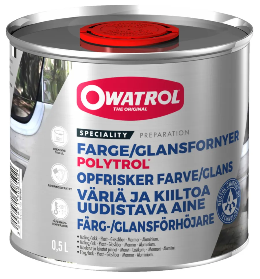 Båtutstyr & Båtpleie|Øvrige Kjemikalier^Owatrol Fargefornyer 500 ml Polytrol