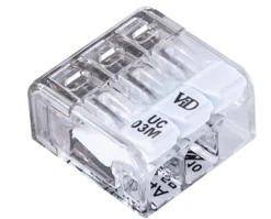 Eloppheng & -Feste^Elworks Fjærsamlemuffe med 3 poler 2,5 mm² – 12 stk.
