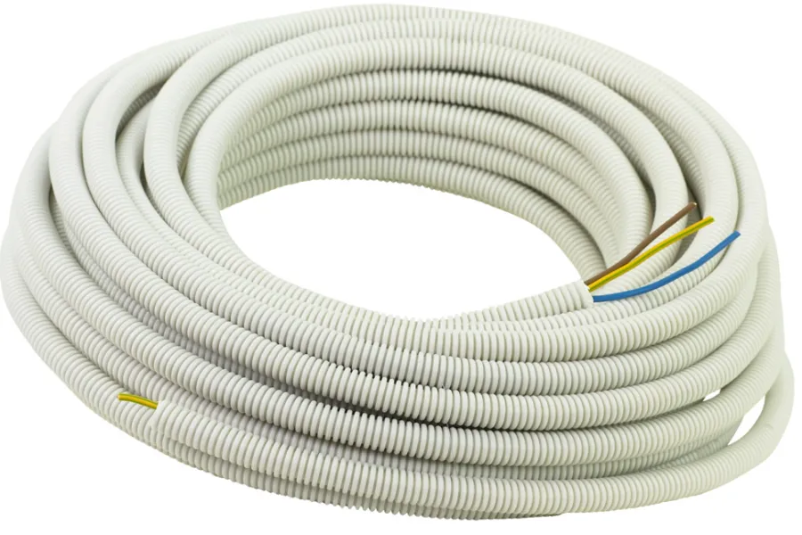 Kabler & Ledninger^Elworks Flexrør 16 mm med PNG3 2,5 mm 25 meter