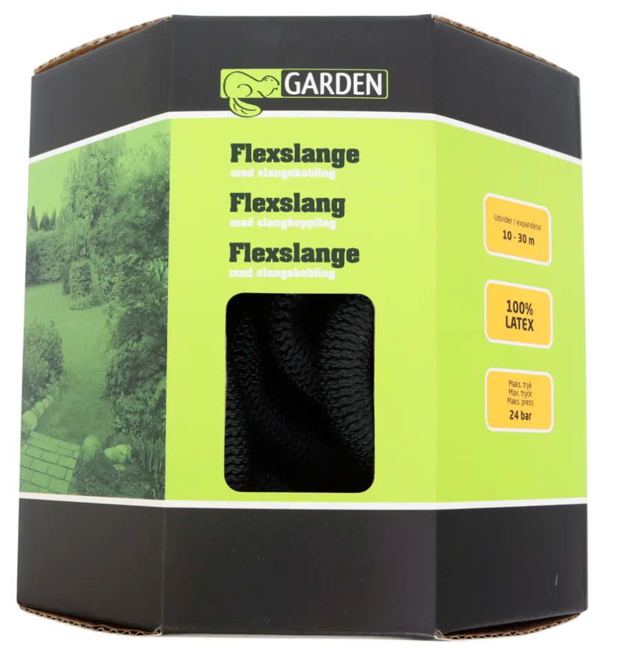 Hageslanger Og Tilbehør^Garden Flexslange med slangekobling 10-30 meter - ®
