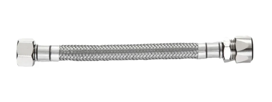 Flexslanger^ Forlengerslange 50 cm 10 mm x 3/8" omløper