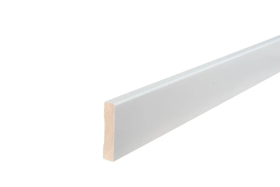 Lister^Rindalslist Fotlist 12x70 mm slett malt furu