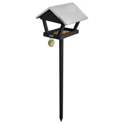Fuglefrø & -Hus^Gardenlife Bird Fuglemater med stativ 28 × 27,8 × 119,5 cm