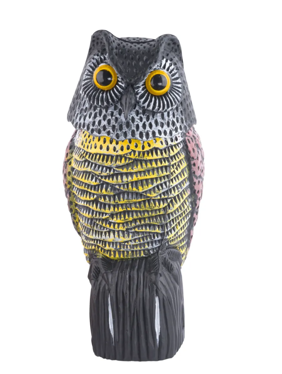 Avskrekkingsmidler^ Fugleskremsel ugle - 20 x 18 x 39 cm