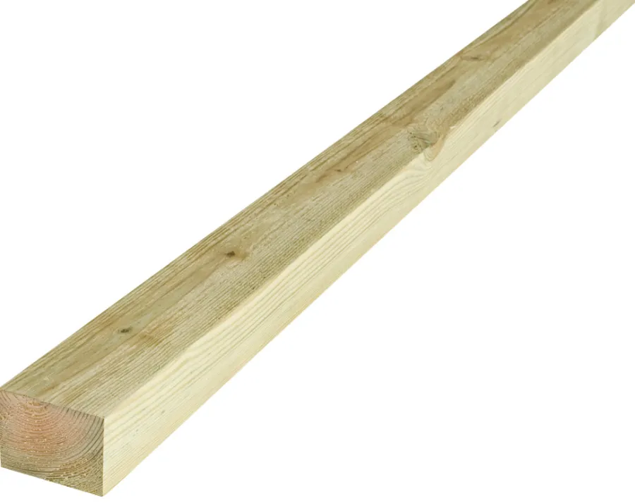 Impregnert Tre^ Furu lekt 48x48 mm 4,2 meter