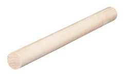 Ubehandlet Tre|Lister^Rindalslist Furu rundstokk ubehandlet 28 mm x 2,4 meter