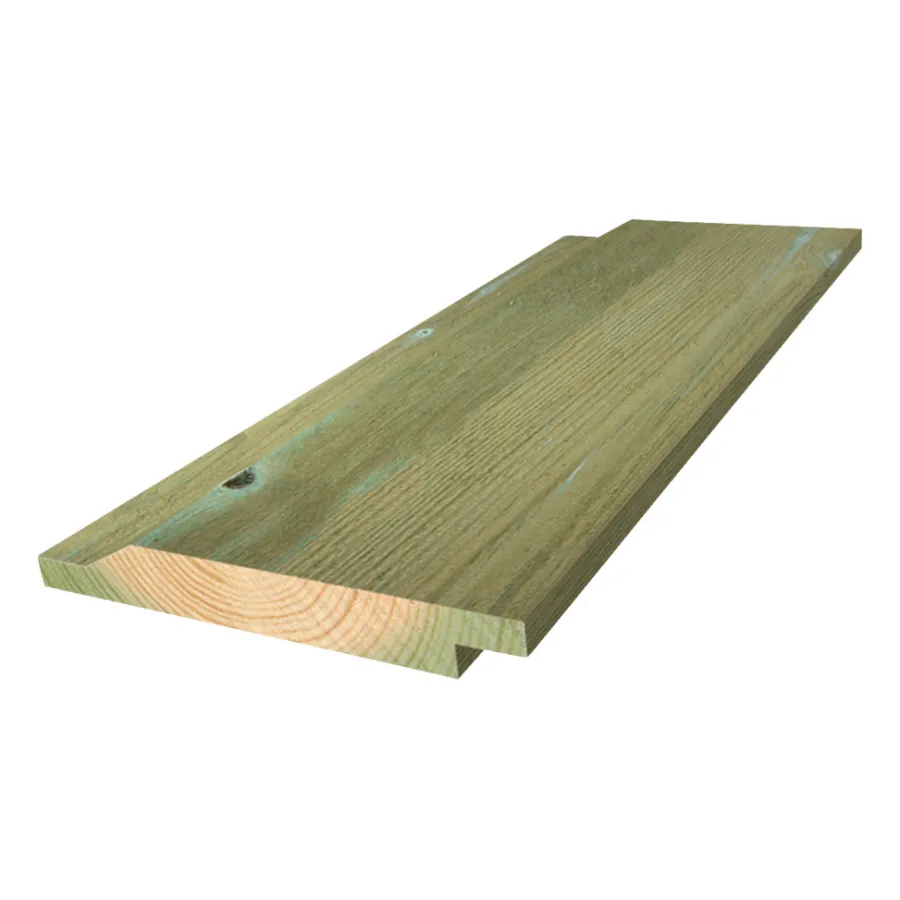 Impregnert Tre^Moelven Furu 19 x 148 x 4800 mm kledning D-fals 28°