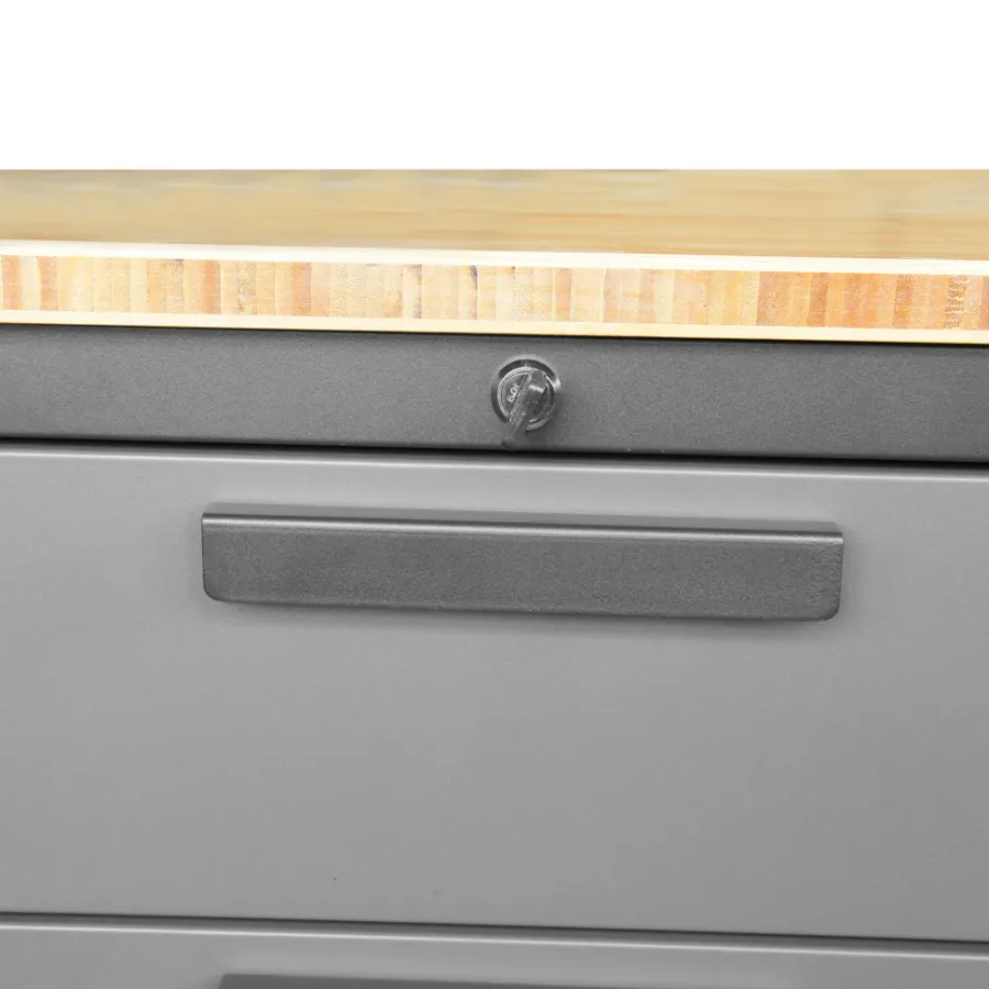 Arbeidsbord & Reoler^ Garasjeinnredning H192,5 x B330 x D47,2 cm