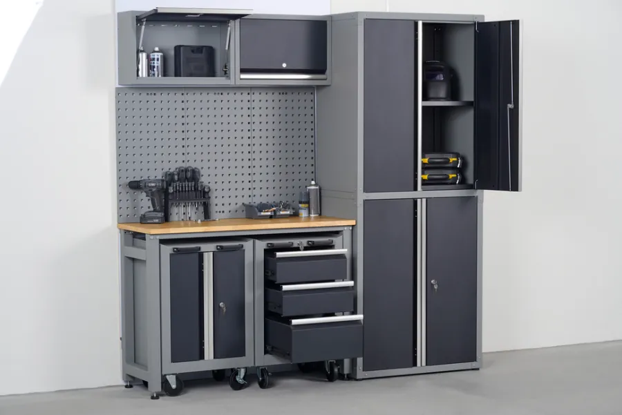 Arbeidsbord & Reoler^Probuilder Garasjeinnredning 1900 x 1860 x 460 mm –