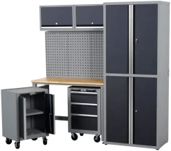 Arbeidsbord & Reoler^Probuilder Garasjeinnredning 1900 x 1860 x 460 mm –
