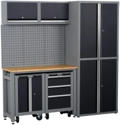 Arbeidsbord & Reoler^Probuilder Garasjeinnredning 1900 x 1860 x 460 mm –