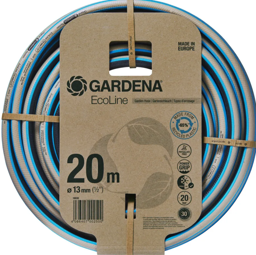 Hageslanger Og Tilbehør^Gardena EcoLine hageslange 1/2" 20 meter