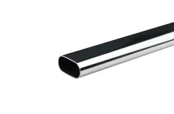 Knagger & Knaggrekker|Garderobeinnredning^ Garderobestang forkrommet 30 x 15 mm