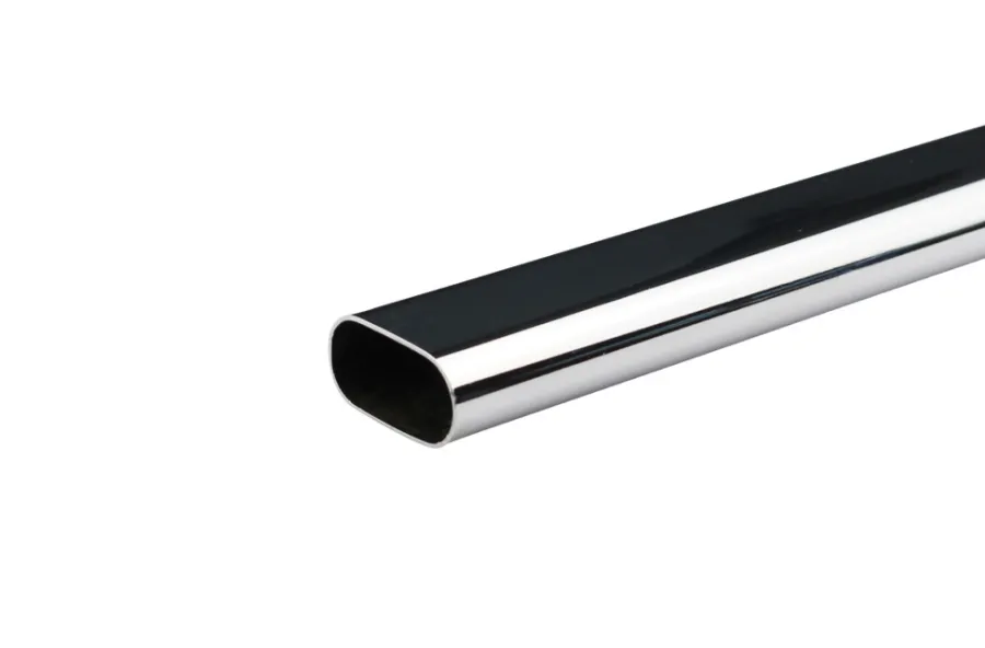 Knagger & Knaggrekker|Garderobeinnredning^ Garderobestang forkrommet 30 x 15 mm