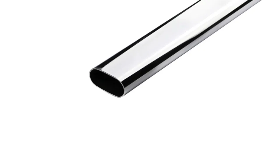 Knagger & Knaggrekker|Garderobeinnredning^ Garderobestang forkrommet 30 x 15 mm