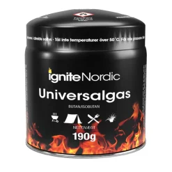 Grilltilbehør^Ignite Nordic Gassbeholder 400 ml/190 g -