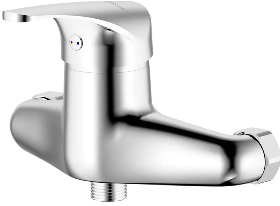 Blandebatteri Til Dusj Og Badekar^Geyser ® dusjarmatur Rex Krom