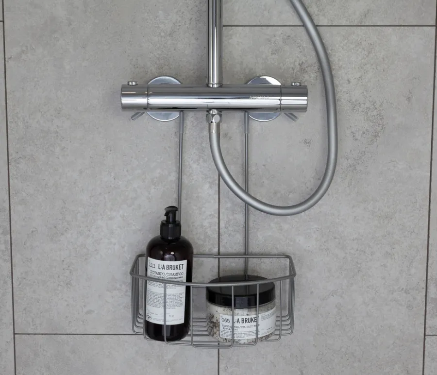 Tilbehør Til Badet^Geyser ® dusjkurv matt grå m/bøyleoppheng
