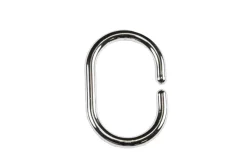 Dusjforheng^Geyser ® forhengsringer krom 12 stk.