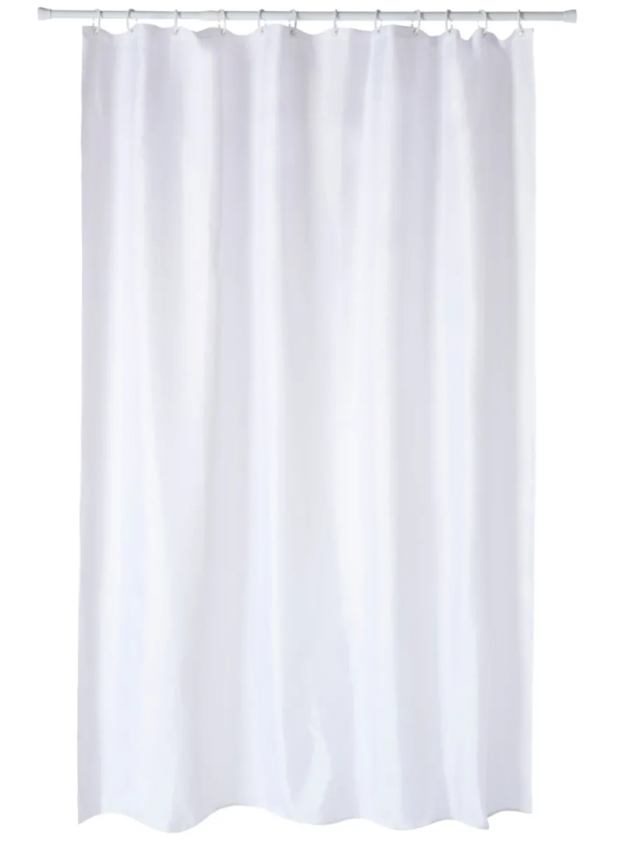 Dusjforheng^Geyser ® White dusjforheng 180 x 200 cm