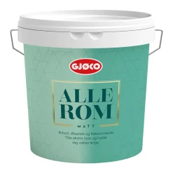 Veggmaling^Gjøco Alle Rom veggmaling matt 2,7 liter - Myrull 333
