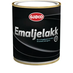 Båtutstyr & Båtpleie|Lakk^Gjøco Emaljelakk svart 0,75 liter