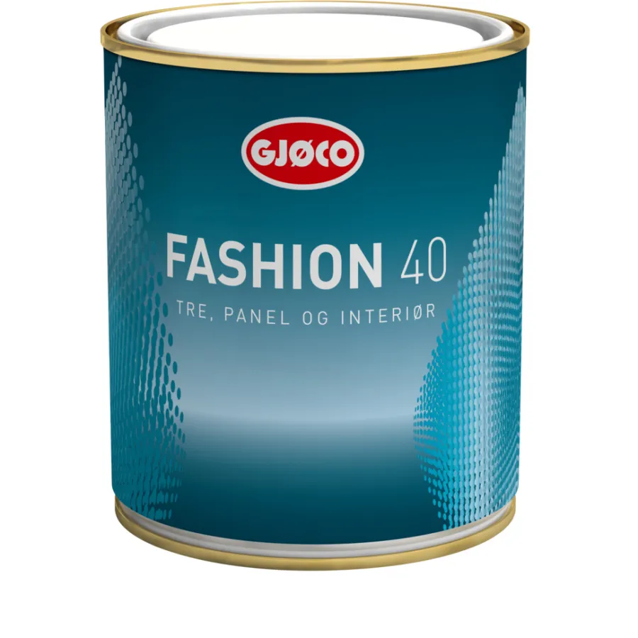Tre- Og Metallmaling|Veggmaling^Gjøco Fashion 40 halvblank oljemaling 0,68 liter - Perlehvit 351