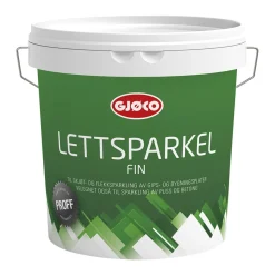 Sparkelmasse^Gjøco Proff Lettsparkel fin 3 liter Grå